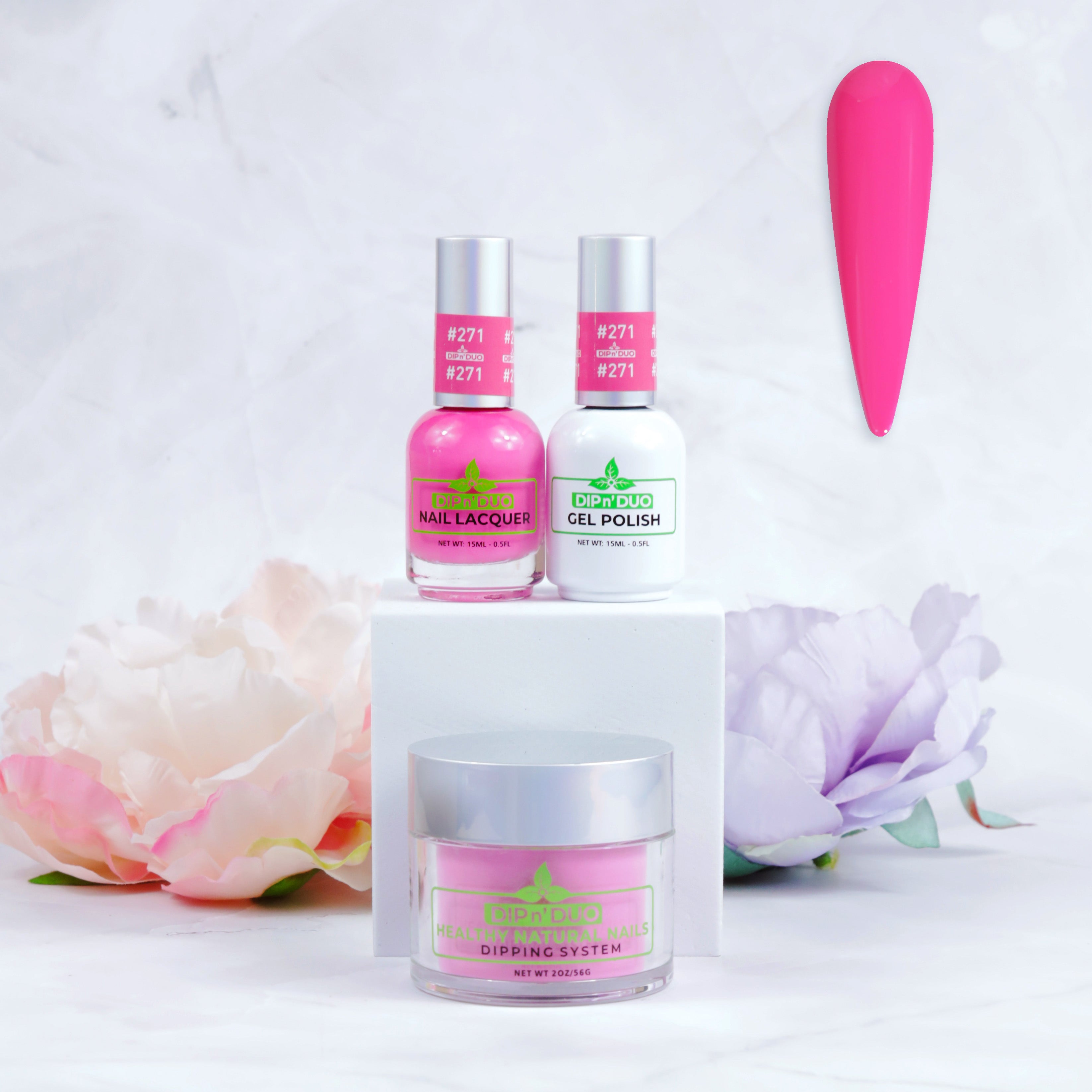 DIP n' DUO - 4-in-1 Matching - Color #271-#294 (Flamingo Collection)