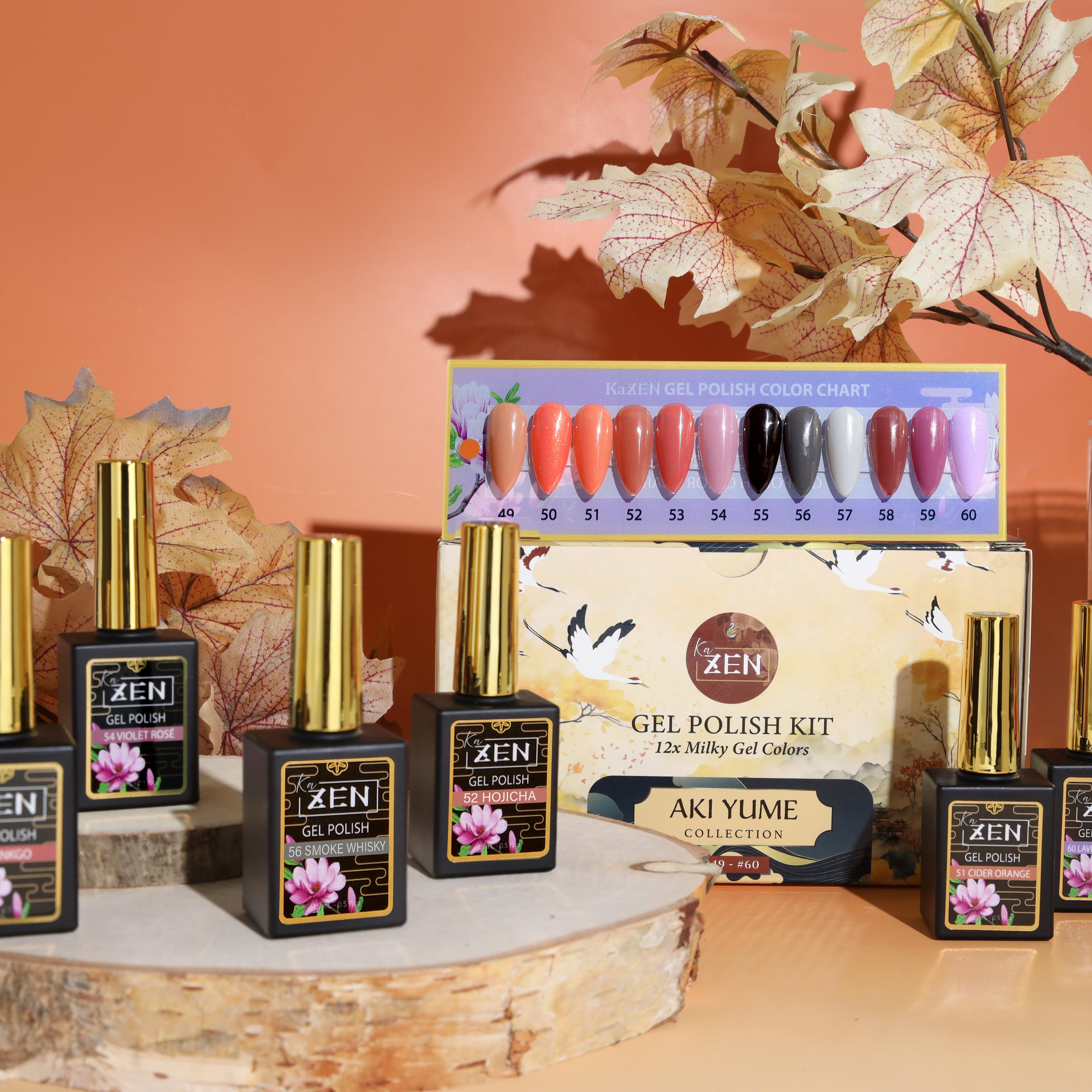 KaZEN | Milky Gel Aki Yume Collection #49-#60