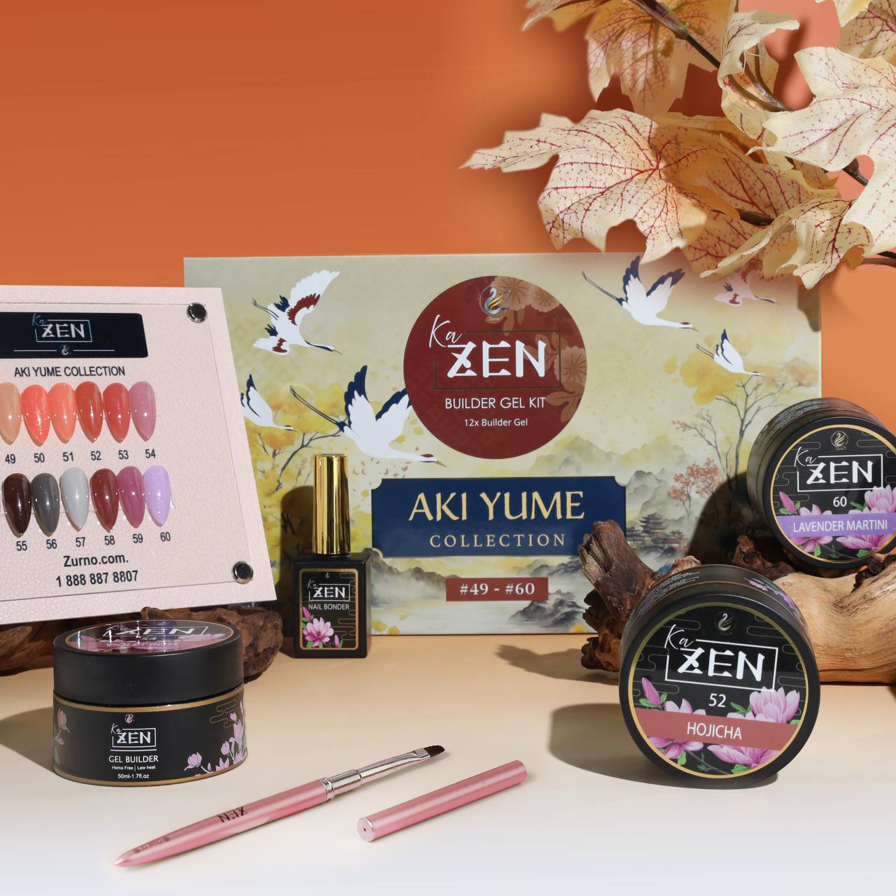 KaZEN | Builder Gel Aki Yume Collection #49-#60