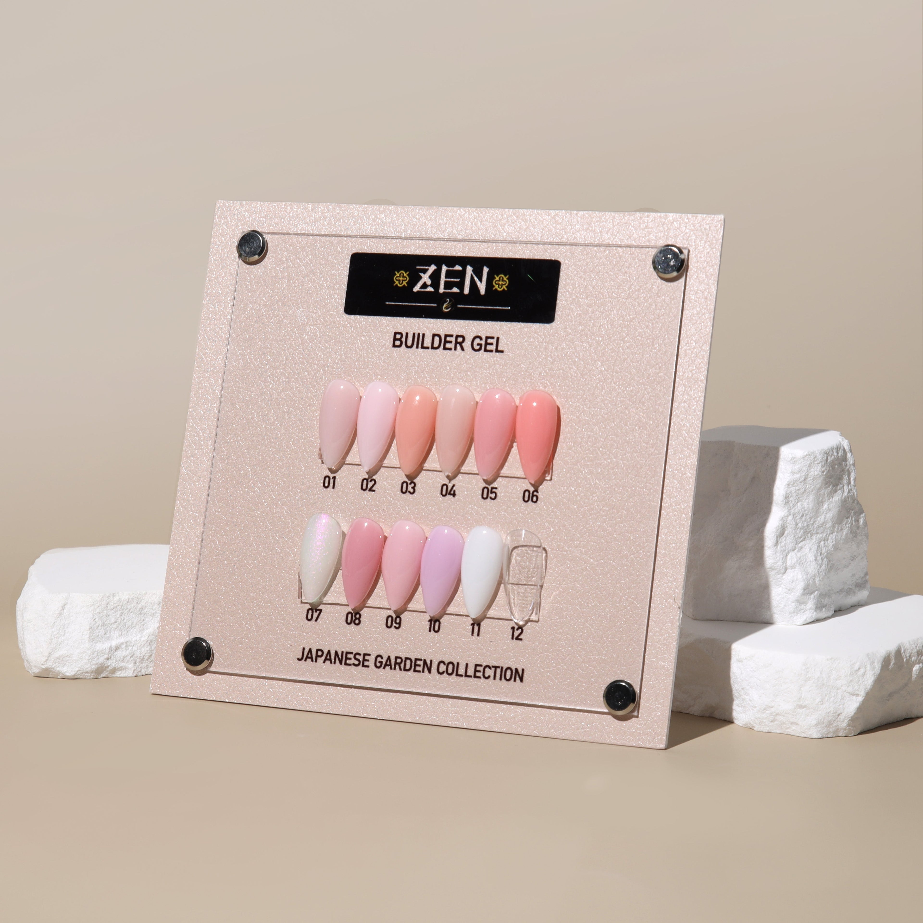 KaZEN | Brush-on Builder Gel - 12 Colors