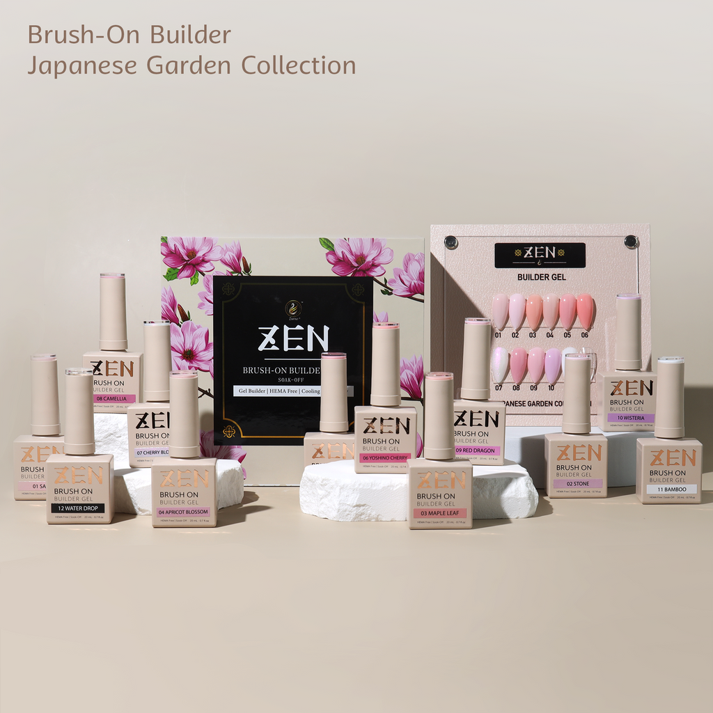 KaZEN | Brush-on Builder Gel - 12 Colors