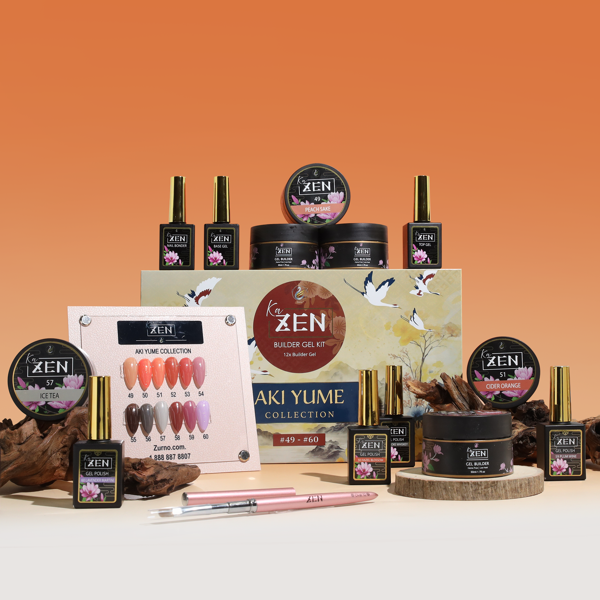 KaZEN | Builder Gel Aki Yume Collection #49-#60